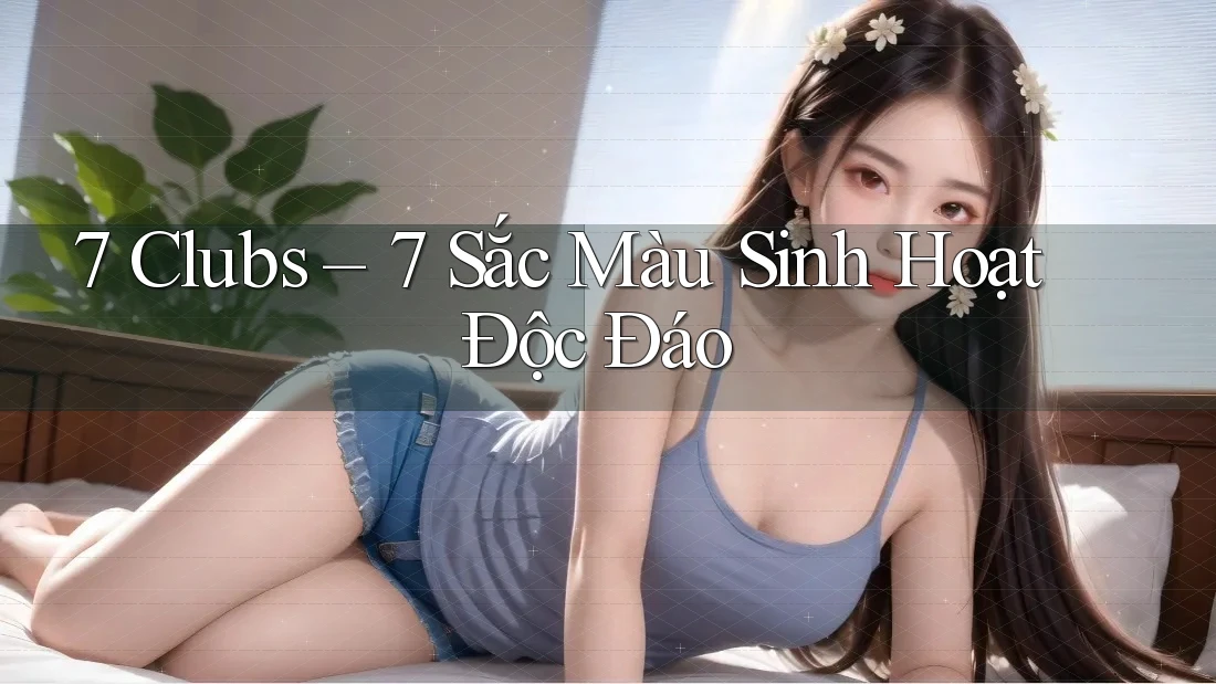 7 Clubs – 7 Sắc Màu Sinh Hoạt Độc Đáo 7 Clubs – 7 Sắc Màu Sinh Hoạt Độc Đáo