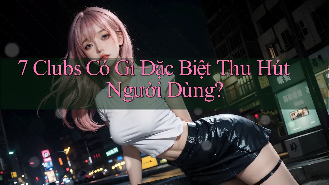 7 Clubs Có Gì Đặc Biệt Thu Hút Người Dùng? 7 Clubs Có Gì Đặc Biệt Thu Hút Người Dùng?