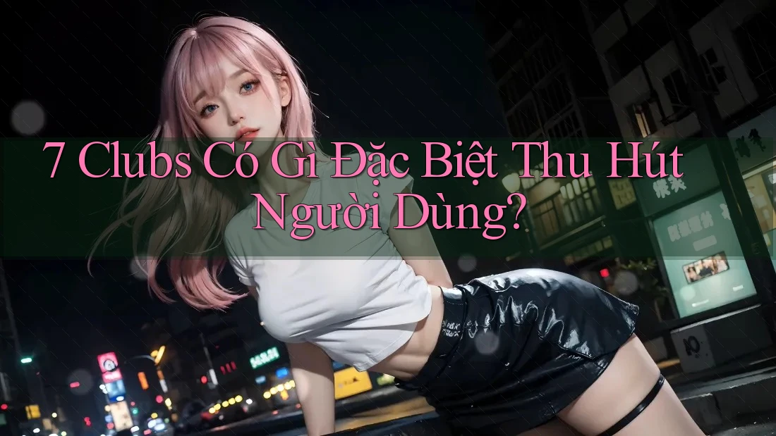 7 Clubs Có Gì Đặc Biệt Thu Hút Người Dùng? 7 Clubs Có Gì Đặc Biệt Thu Hút Người Dùng?