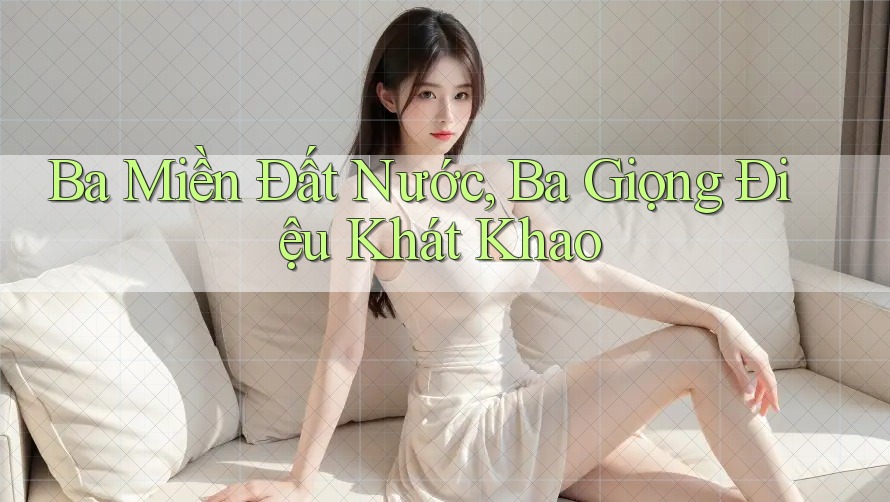 Ba Miền Đất Nước, Ba Giọng Điệu Khát Khao Ba Miền Đất Nước, Ba Giọng Điệu Khát Khao