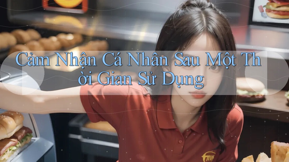 Cảm nhận cá nhân sau một thời gian sử dụng Cảm nhận cá nhân sau một thời gian sử dụng