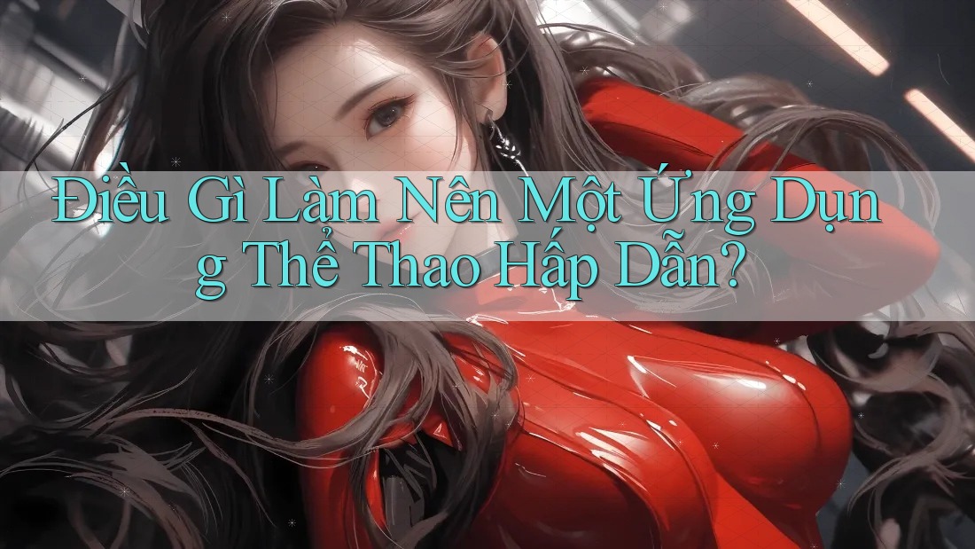Điều Gì Làm Nên Một Ứng Dụng Thể Thao Hấp Dẫn? Điều Gì Làm Nên Một Ứng Dụng Thể Thao Hấp Dẫn?