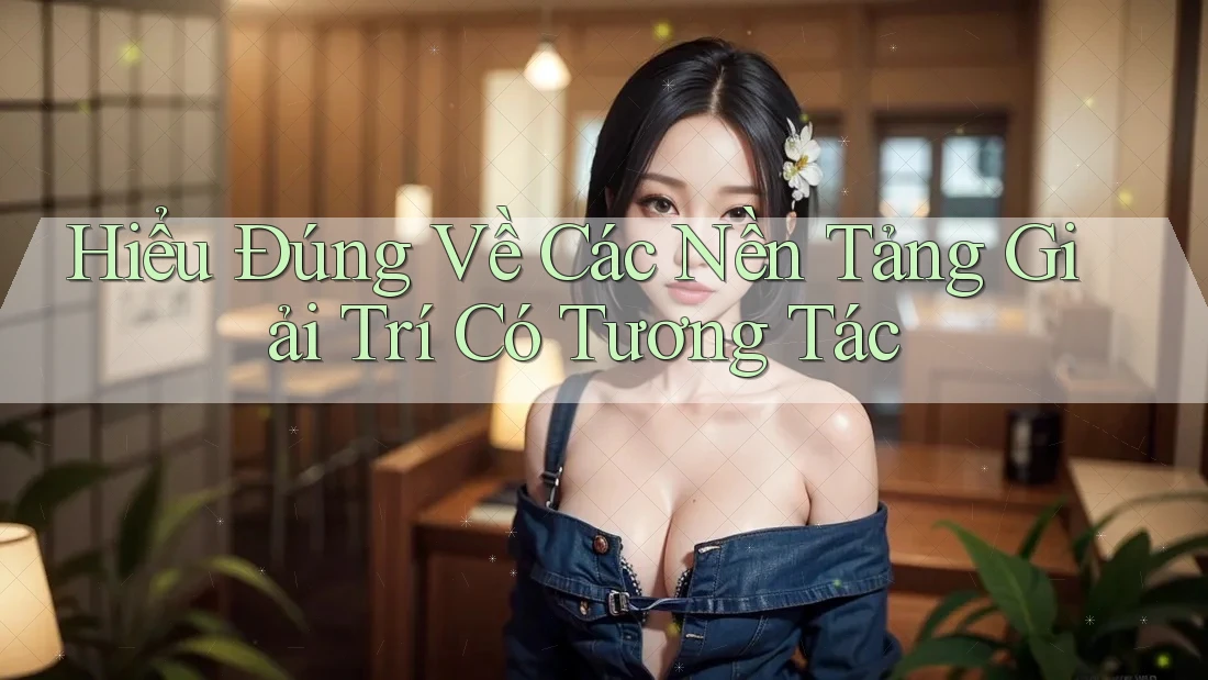 Hiểu Đúng Về Các Nền Tảng Giải Trí Có Tương Tác Hiểu Đúng Về Các Nền Tảng Giải Trí Có Tương Tác