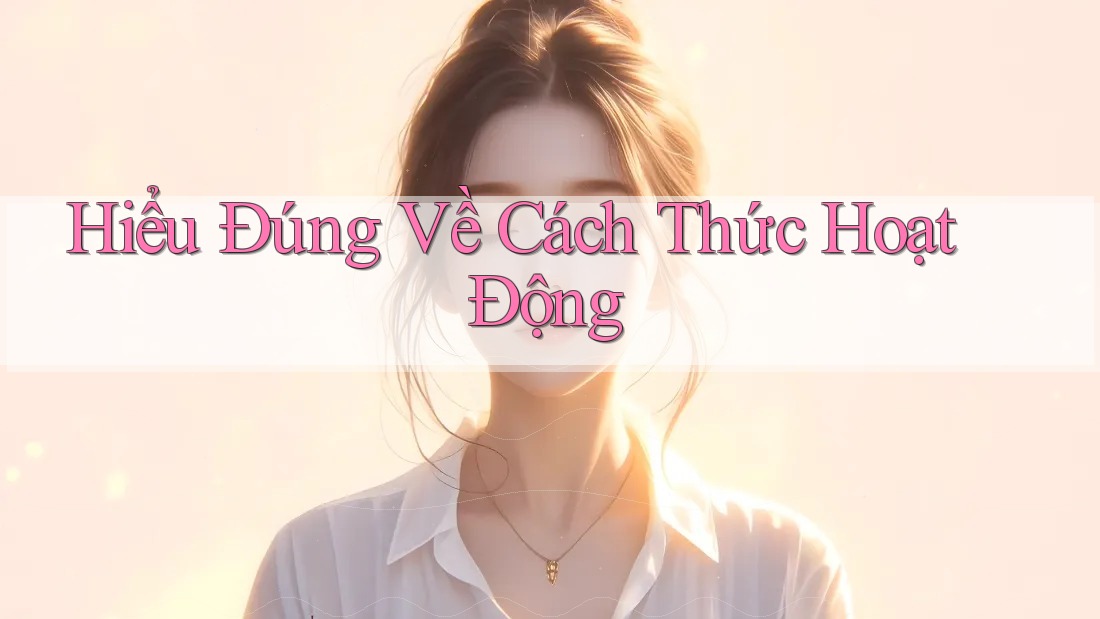 Hiểu Đúng Về Cách Thức Hoạt Động