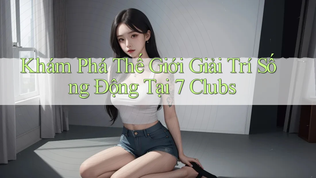 Khám Phá Thế Giới Giải Trí Sống Động Tại 7 Clubs Khám Phá Thế Giới Giải Trí Sống Động Tại 7 Clubs