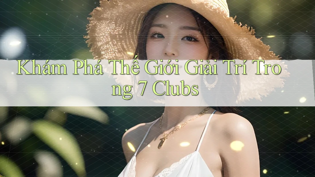 Khám Phá Thế Giới Giải Trí Trong 7 Clubs Khám Phá Thế Giới Giải Trí Trong 7 Clubs