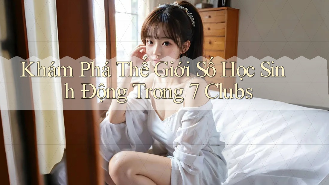Khám Phá Thế Giới Số Học Sinh Động Trong 7 Clubs Khám Phá Thế Giới Số Học Sinh Động Trong 7 Clubs