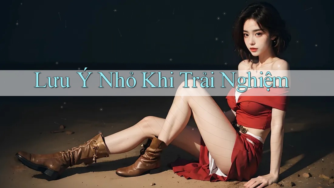 Lưu Ý Nhỏ Khi Trải Nghiệm