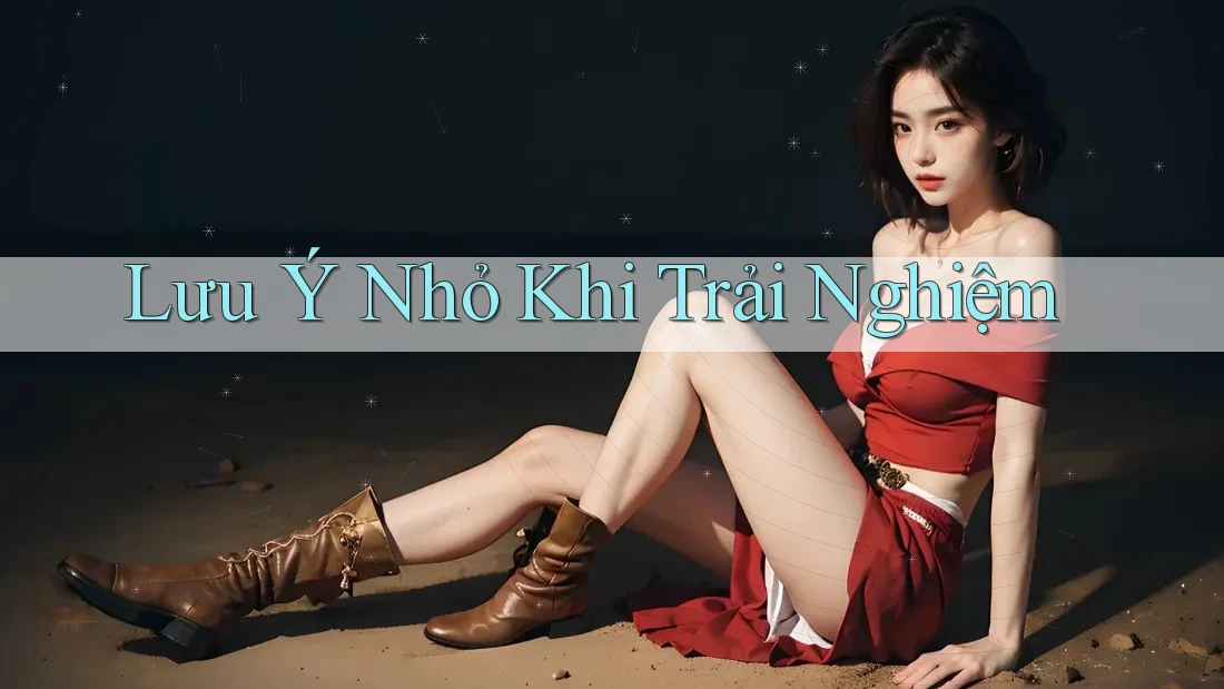 Lưu Ý Nhỏ Khi Trải Nghiệm Lưu Ý Nhỏ Khi Trải Nghiệm