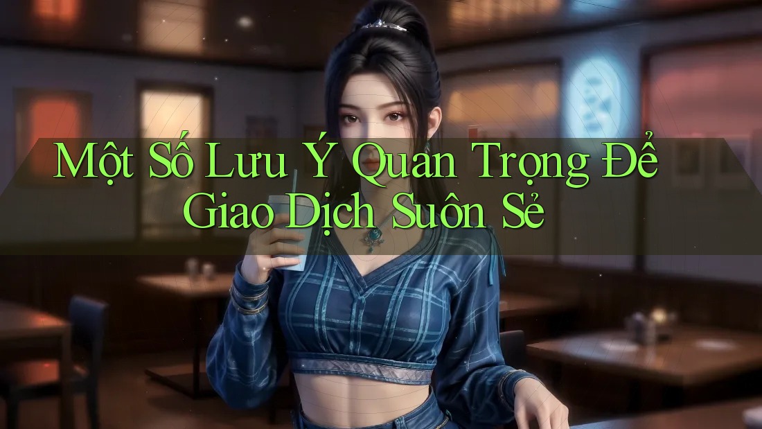 Một Số Lưu Ý Quan Trọng Để Giao Dịch Suôn Sẻ