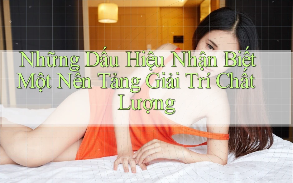 Những Dấu Hiệu Nhận Biết Một Nền Tảng Giải Trí Chất Lượng Những Dấu Hiệu Nhận Biết Một Nền Tảng Giải Trí Chất Lượng