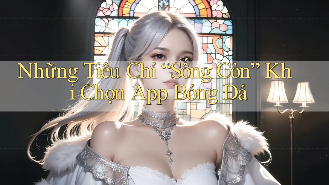 Những Tiêu Chí “Sống Còn” Khi Chọn App Bóng Đá