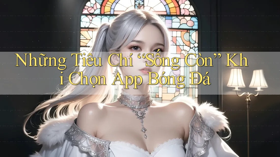 Những Tiêu Chí “Sống Còn” Khi Chọn App Bóng Đá