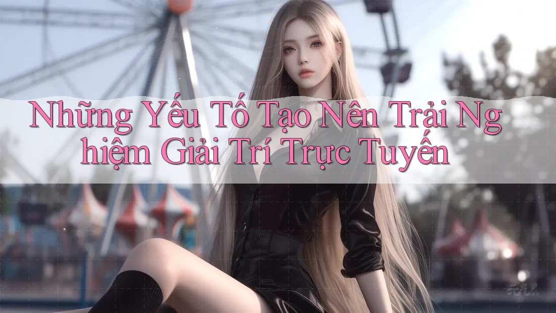 Những Yếu Tố Tạo Nên Trải Nghiệm Giải Trí Trực Tuyến