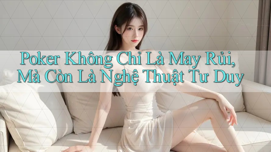 Poker Không Chỉ Là May Rủi, Mà Còn Là Nghệ Thuật Tư Duy Poker Không Chỉ Là May Rủi, Mà Còn Là Nghệ Thuật Tư Duy