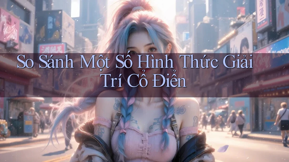So Sánh Một Số Hình Thức Giải Trí Cổ Điển So Sánh Một Số Hình Thức Giải Trí Cổ Điển