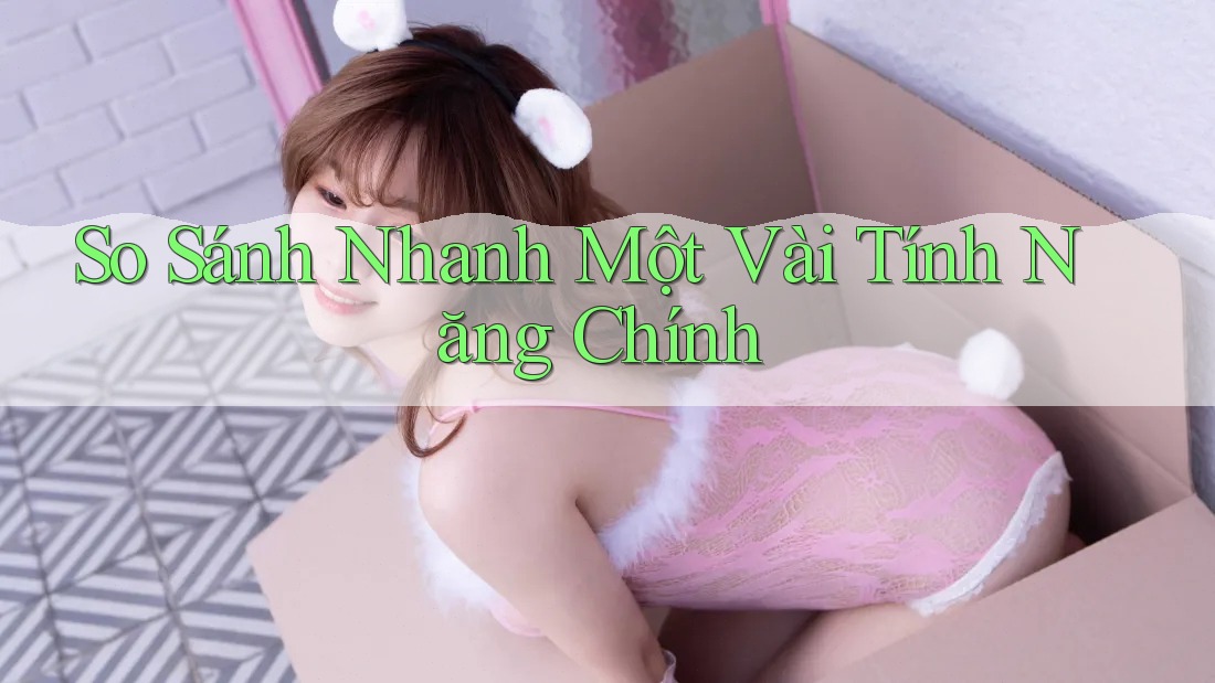So Sánh Nhanh Một Vài Tính Năng Chính So Sánh Nhanh Một Vài Tính Năng Chính