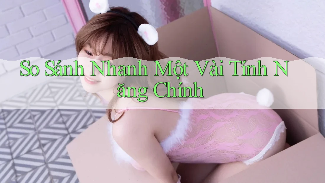 So Sánh Nhanh Một Vài Tính Năng Chính So Sánh Nhanh Một Vài Tính Năng Chính