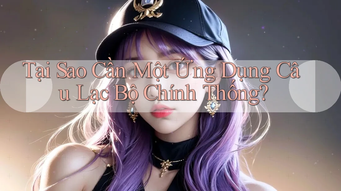 Tại Sao Cần Một Ứng Dụng Câu Lạc Bộ Chính Thống? Tại Sao Cần Một Ứng Dụng Câu Lạc Bộ Chính Thống?