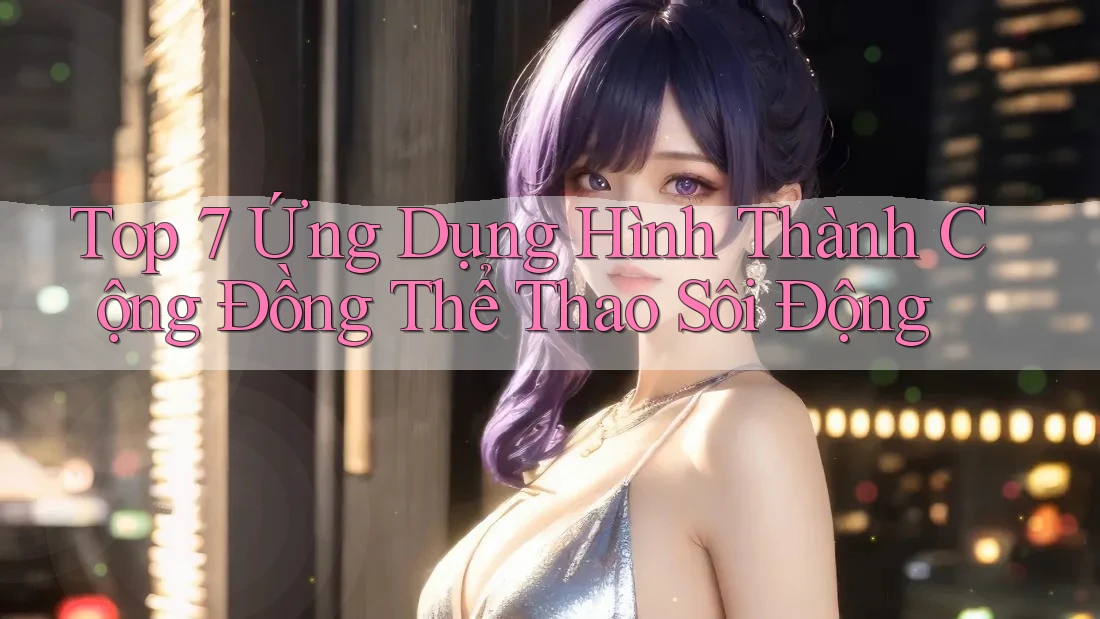 Top 7 Ứng Dụng Hình Thành Cộng Đồng Thể Thao Sôi Động