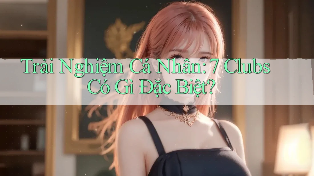 Trải Nghiệm Cá Nhân: 7 Clubs Có Gì Đặc Biệt? Trải Nghiệm Cá Nhân: 7 Clubs Có Gì Đặc Biệt?