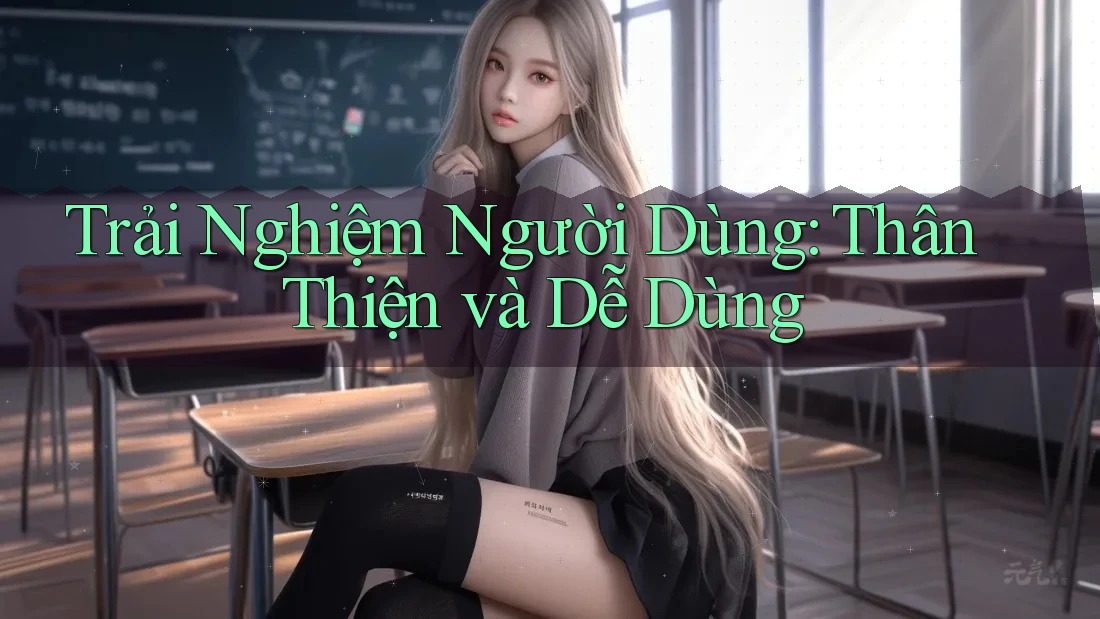 Trải Nghiệm Người Dùng: Thân Thiện và Dễ Dùng Trải Nghiệm Người Dùng: Thân Thiện và Dễ Dùng