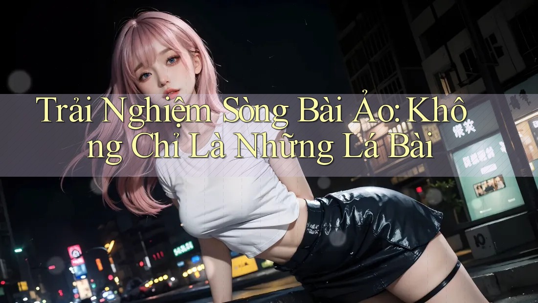 Trải Nghiệm Sòng Bài Ảo: Không Chỉ Là Những Lá Bài Trải Nghiệm Sòng Bài Ảo: Không Chỉ Là Những Lá Bài
