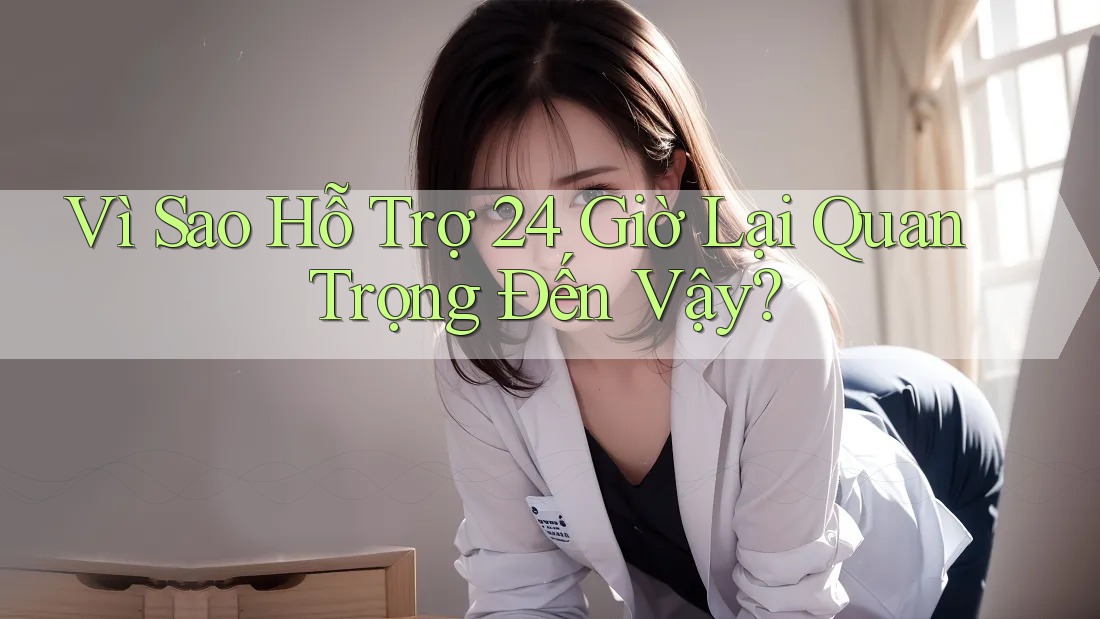 Vì Sao Hỗ Trợ 24 Giờ Lại Quan Trọng Đến Vậy? Vì Sao Hỗ Trợ 24 Giờ Lại Quan Trọng Đến Vậy?