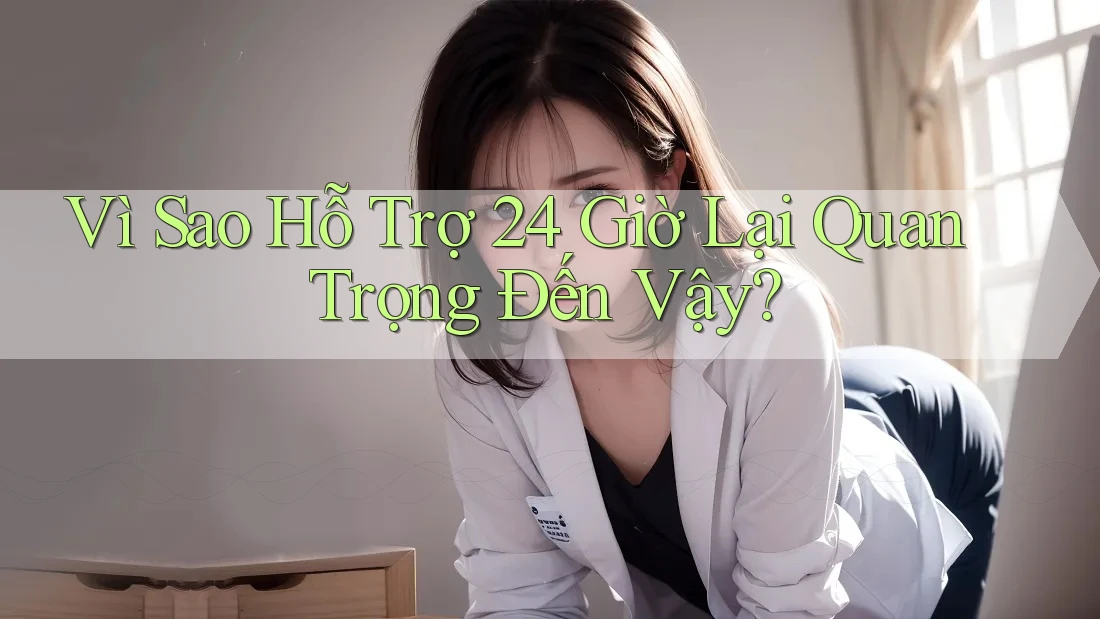 Vì Sao Hỗ Trợ 24 Giờ Lại Quan Trọng Đến Vậy? Vì Sao Hỗ Trợ 24 Giờ Lại Quan Trọng Đến Vậy?